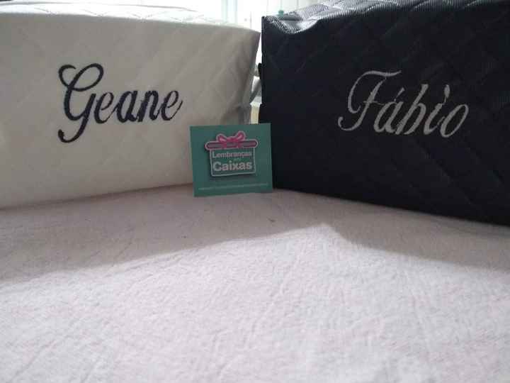 Necessaire Padrinho e Madrinha 