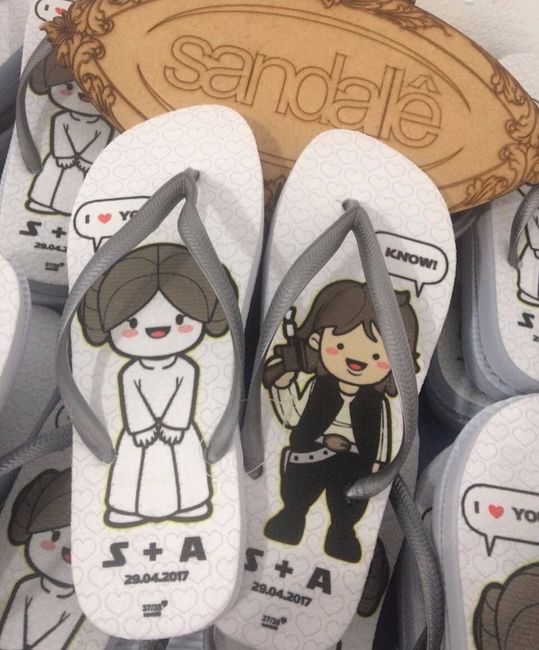 Chinelinhos StarWars 