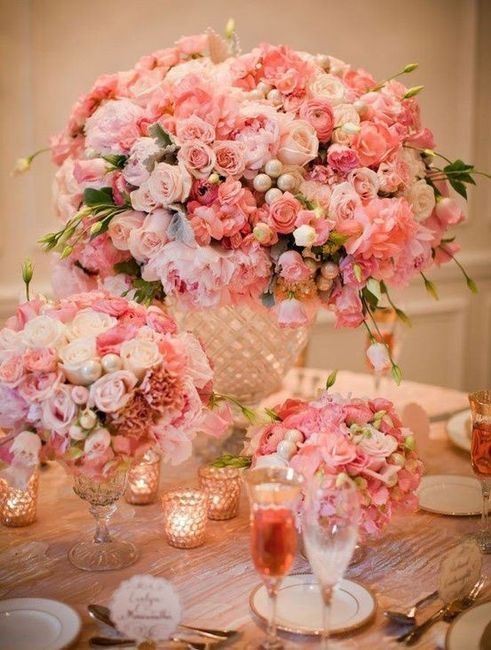 Flores em tons de rosa para usar na decoração do casamento 🌸 8