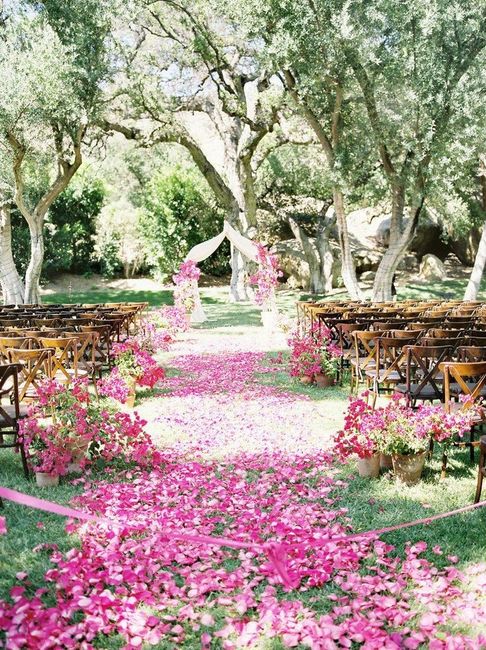 Flores em tons de rosa para usar na decoração do casamento 🌸 3