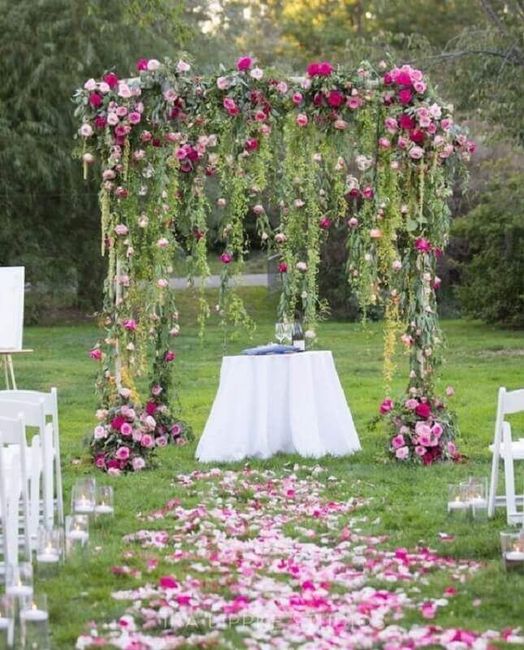 Flores em tons de rosa para usar na decoração do casamento 🌸 4
