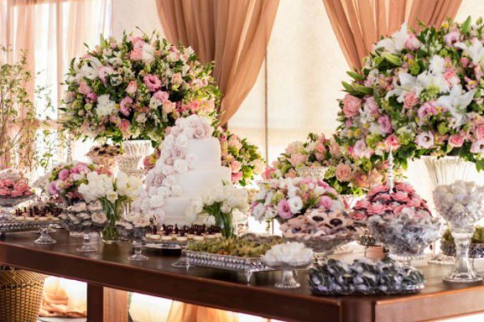Flores em tons de rosa para usar na decoração do casamento 🌸 6