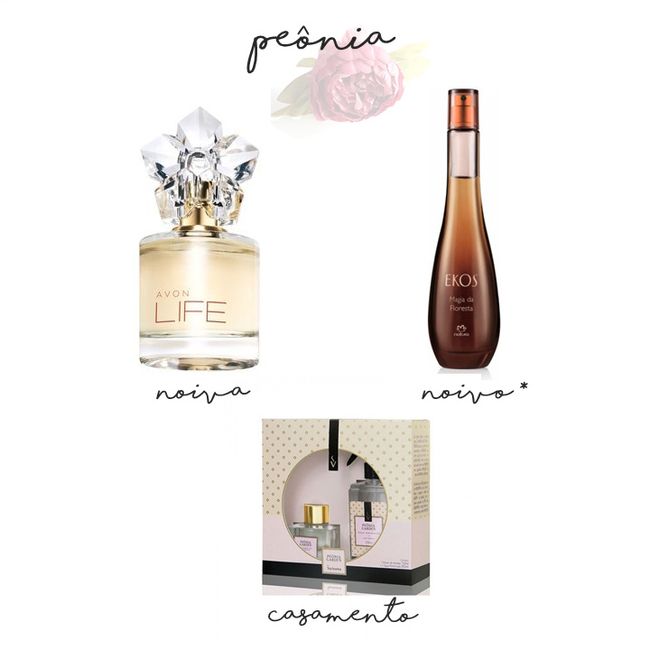 Inspirações de aromas e perfumes nacionais para usar no casamento com notas de flores - 4