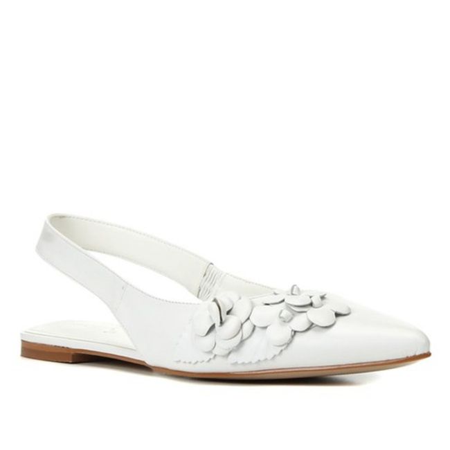 Coleção de calçados brancos para noivas 19