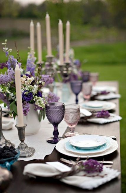 Flores em tons de roxo para usar na decoração do casamento 💜 - 11