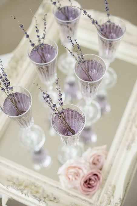 Flores em tons de roxo para usar na decoração do casamento 💜 13