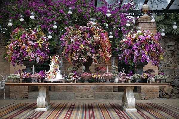 Flores em tons de roxo para usar na decoração do casamento 💜 6