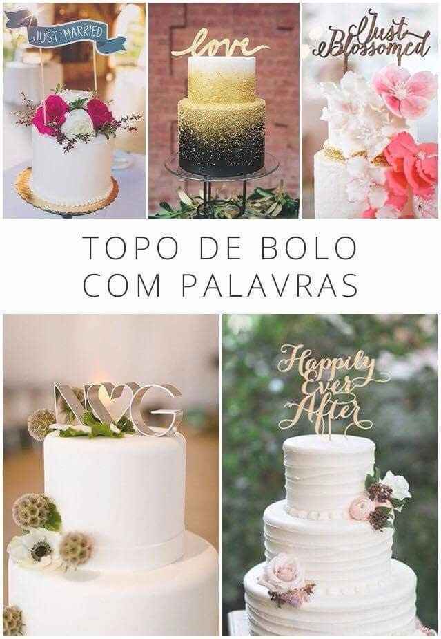 bolos de casamento