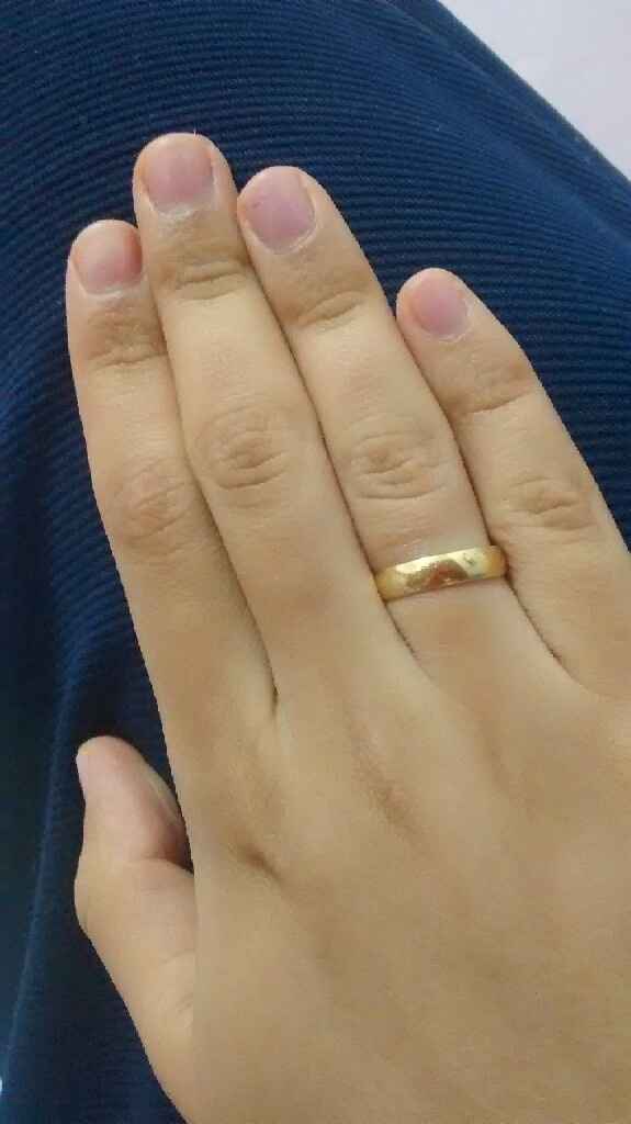 Minha aliança de casamento - 1