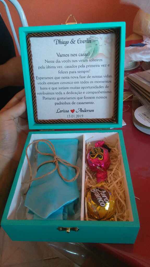 Convite dos padrinhos - 2