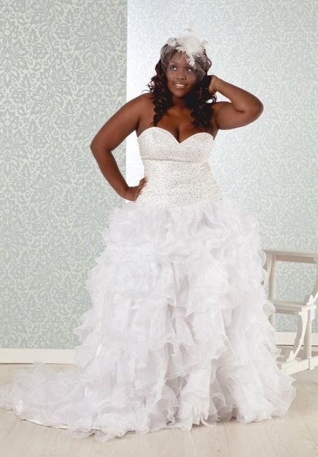  Noivas fora do padrão, quem criou o padrão? #plussize #curvy - 9