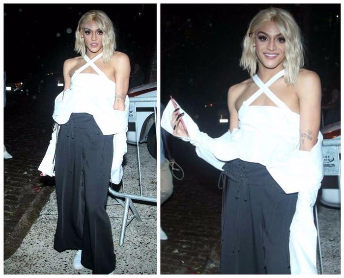 Pabllo Vittar (Linda linda, logo após ganhar o Prêmio Multishow - voto popular)