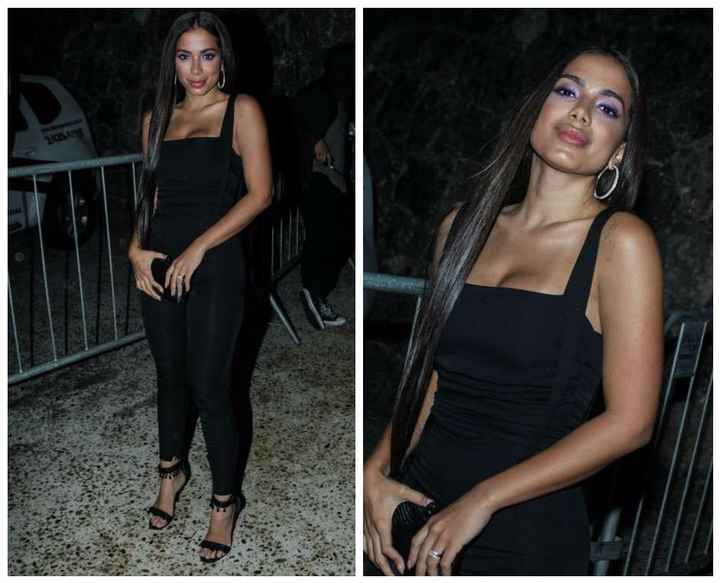 Anitta (não sei se achei apropriado, mas definitivamente detestei a maquiagem)