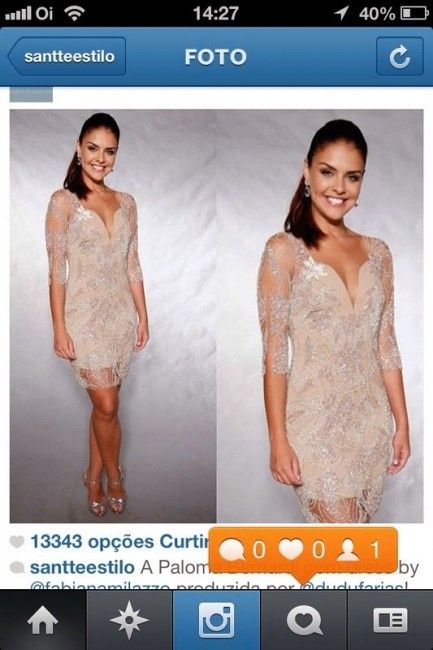 vestido para o civil