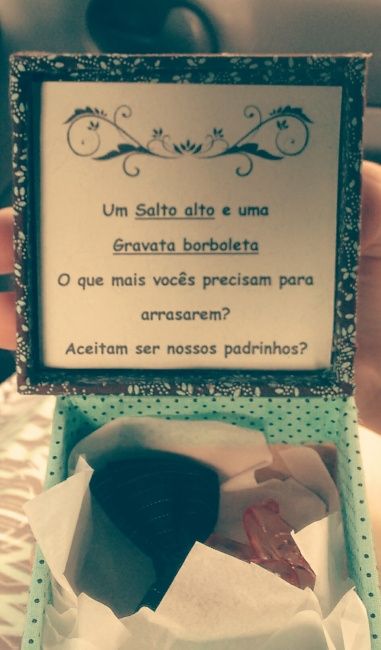 Convite padrinhos - 2
