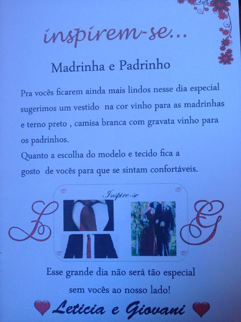 Convite dos padrinhos #vemver - 4