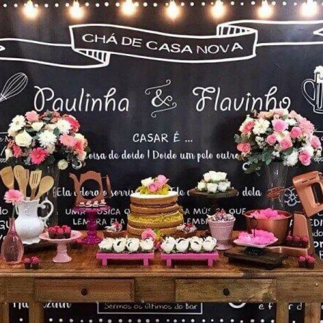 Chá de casa nova - Decoração? 2