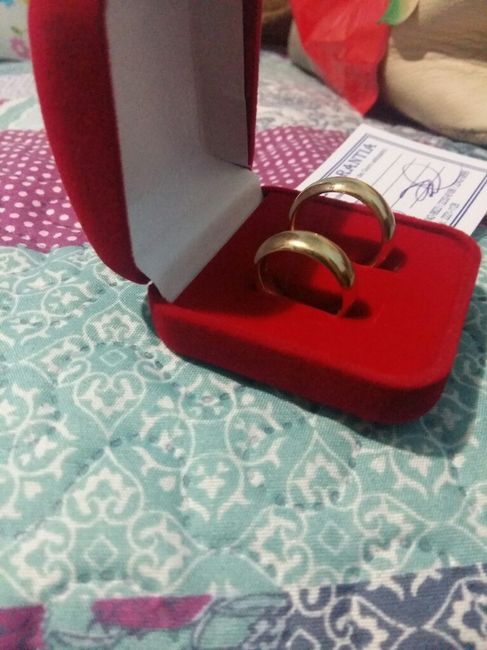 Em fim compramos nossas alianças - 2