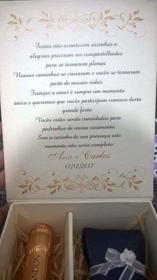O convite