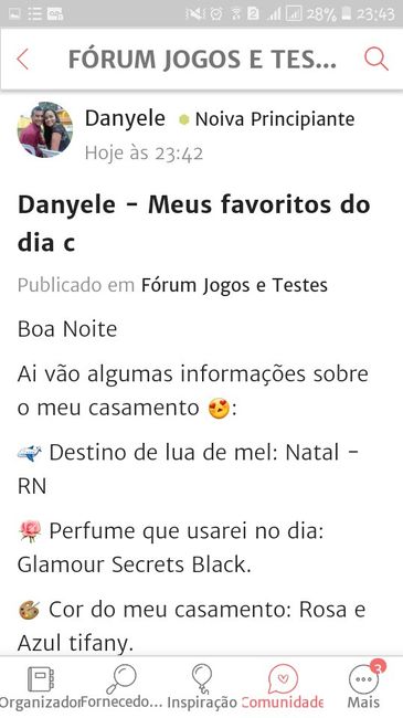 ÚLTIMO PASSO: Compartilhe seus favoritos de casamento! 9