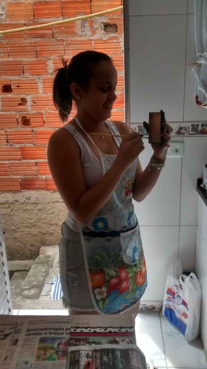 preparativo dos convites dos padrinhos e madrinhas 