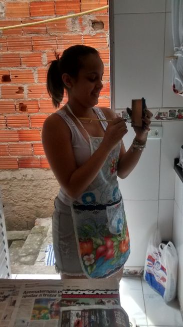 preparativo dos convites dos padrinhos e madrinhas 