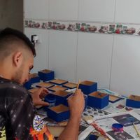 Noivinho mais Lindo nos preparativos dos presentes dos padrinhos 