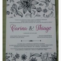 Convite de casamento= comprar ou fazer? - 2