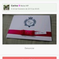 Convite de casamento= comprar ou fazer? - 3