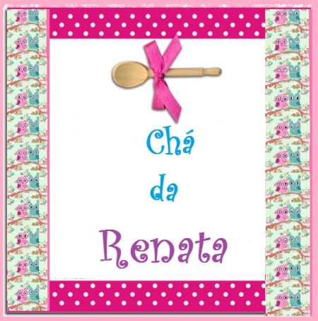 Meu convite da chá de cozinha - quse pronto! - 6