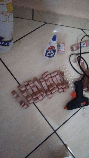 Produção de lacinhos