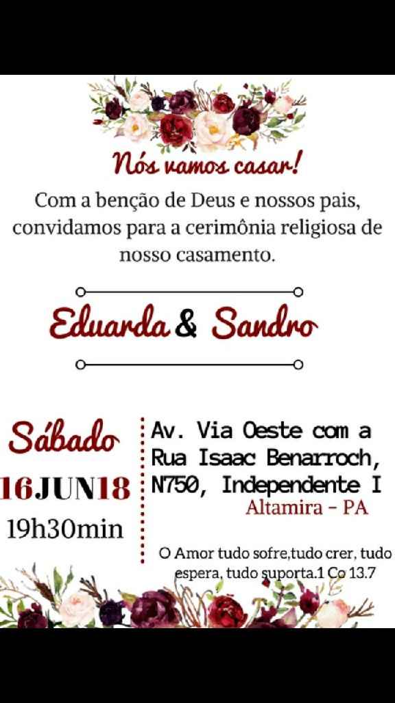Meu convite de casamento e chalkboard para o chá de panela - 2