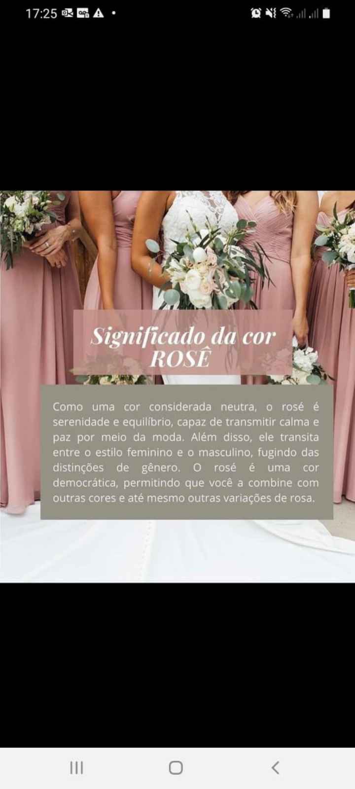 Qual a cor do seu casamento? - 1