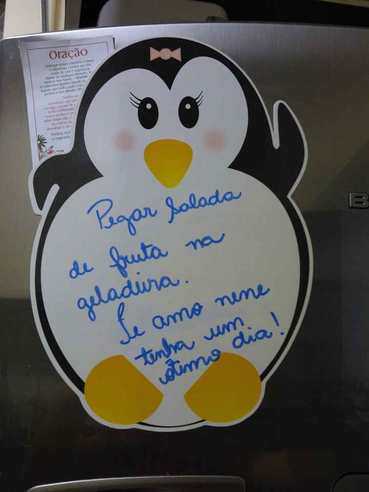 pinguim de geladeira