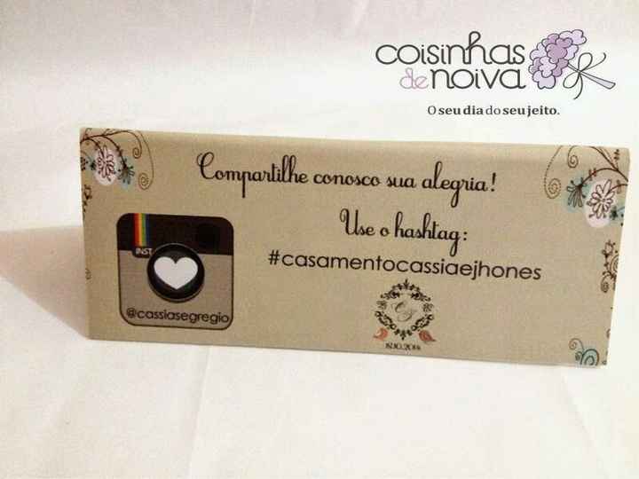 Hashtags para casamento . inesquecível ou dispensável? - 5