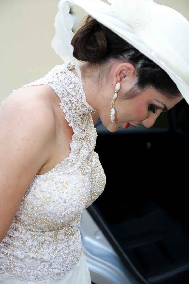 penteado com chapéu