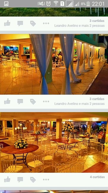 Local da minha recepção.  lindooo *-* - 2