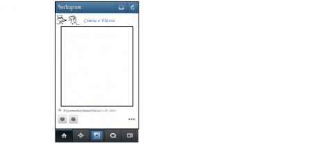 Placa Instagram