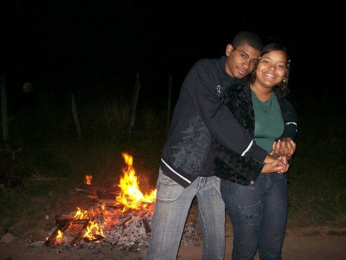 Primeira foto com o amor - 1