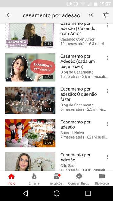 Casamento cada um por si - 1
