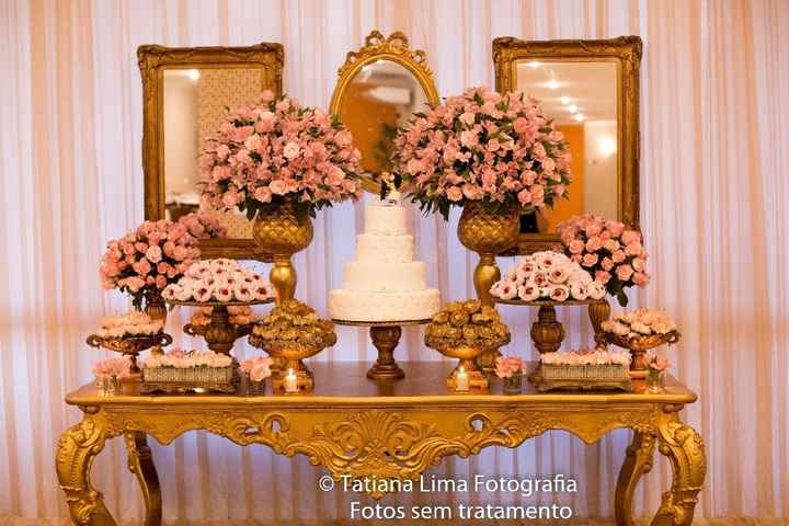 Mesa do bolo