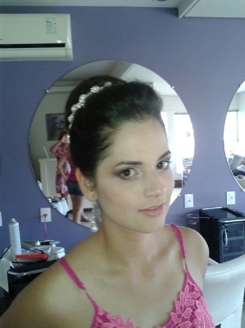 Teste cabelo e maquiagem #9dias - 5