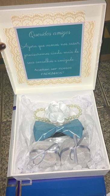 Convite dos padrinhos ♥️ - 3