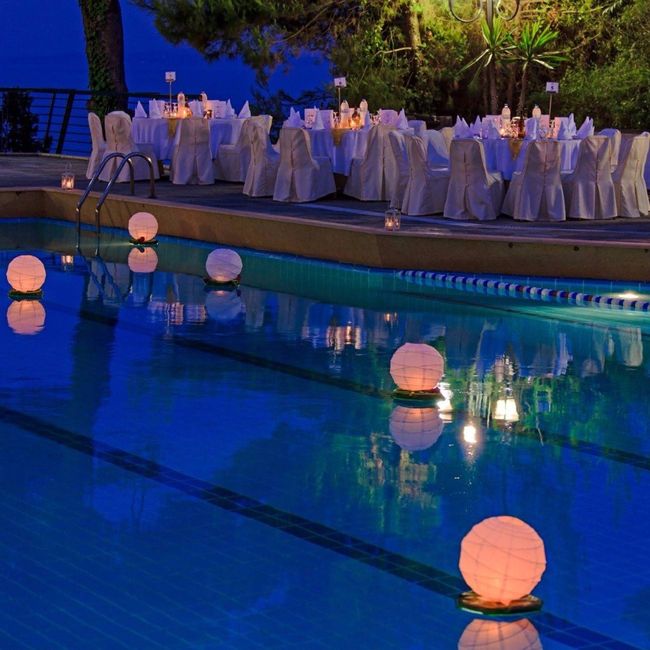 Decoração de piscina ;)