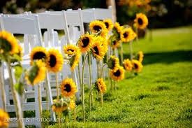 Flores nas cadeiras!