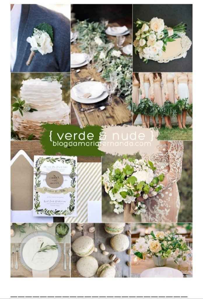 Paleta: verde e dourado 😍 - 2