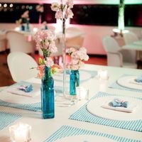 Decoração Azul e Rosa