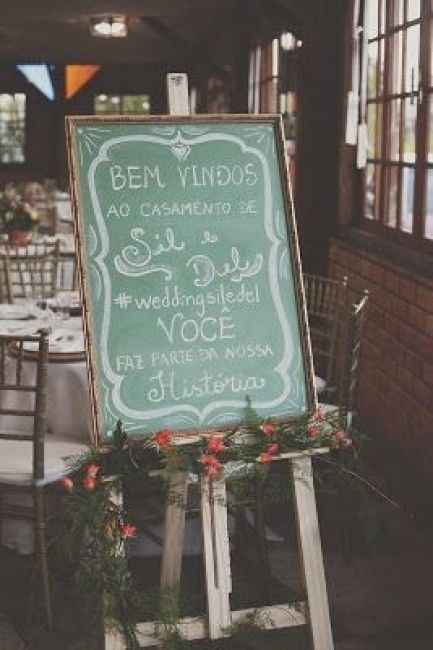 Quadro de giz, DIY