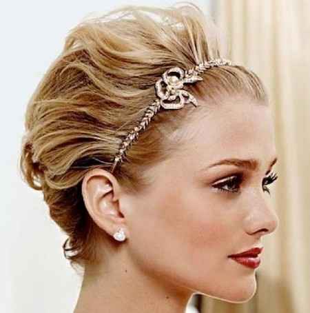 Penteado para cabelos curtos