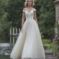 Vestido da Noivinha clássica Topo de Bolo